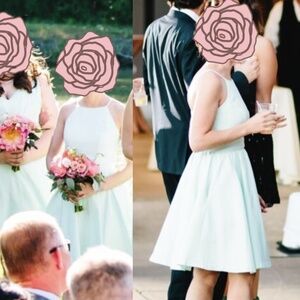 Weddington Way by Adrianna Papell Mint Bridesmaid Dress